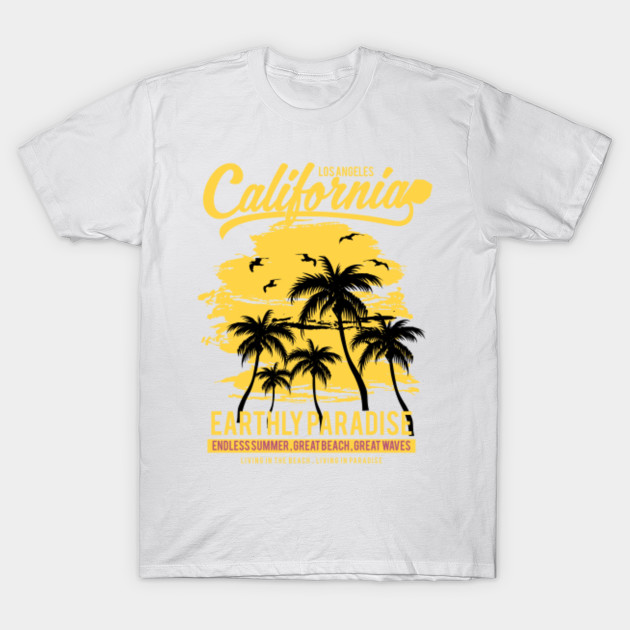 California Beach T-Shirt-TOZ